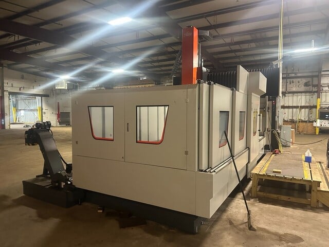 Vision #SM4122, CNC Gantry Machining Center, 86.7" X Travel, 161.4" Y Travel, 40" Z, 161" x 86" table, 35 HP - Image 1