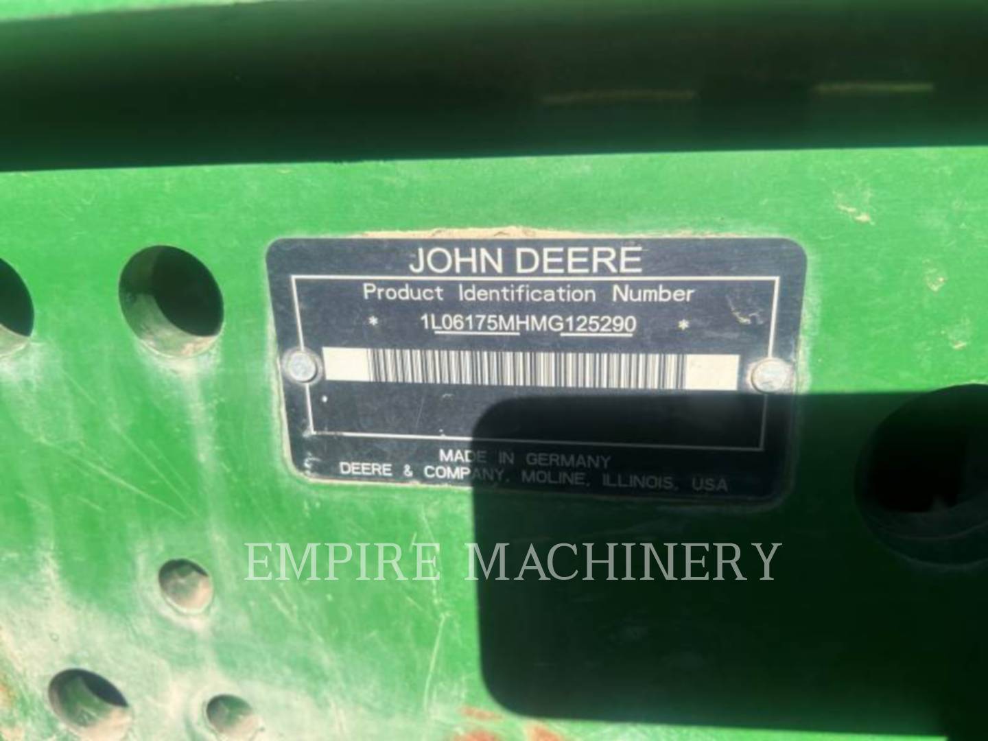 John Deere 6175M, Tractor, 5272 hours, S/N: 1L06175MHMG125290, 2022 - Image 5