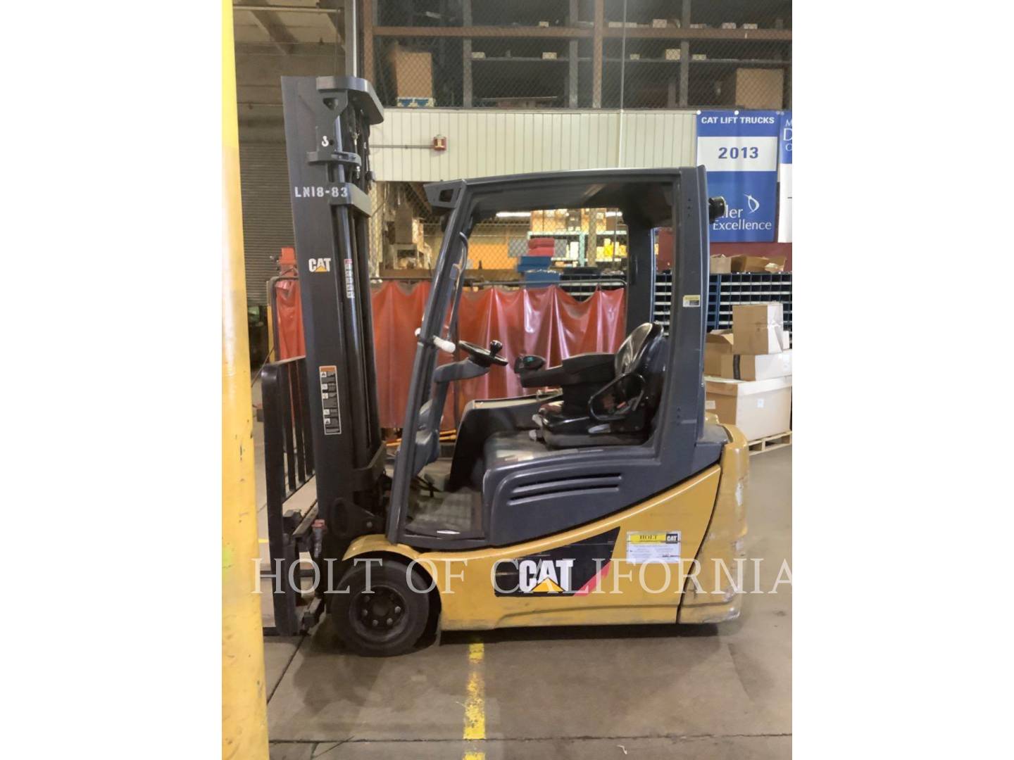 Caterpillar Mitsubishi 2ET4000, Forklift, 4495 hours, S/N: FN569641, 2018 - Image 2