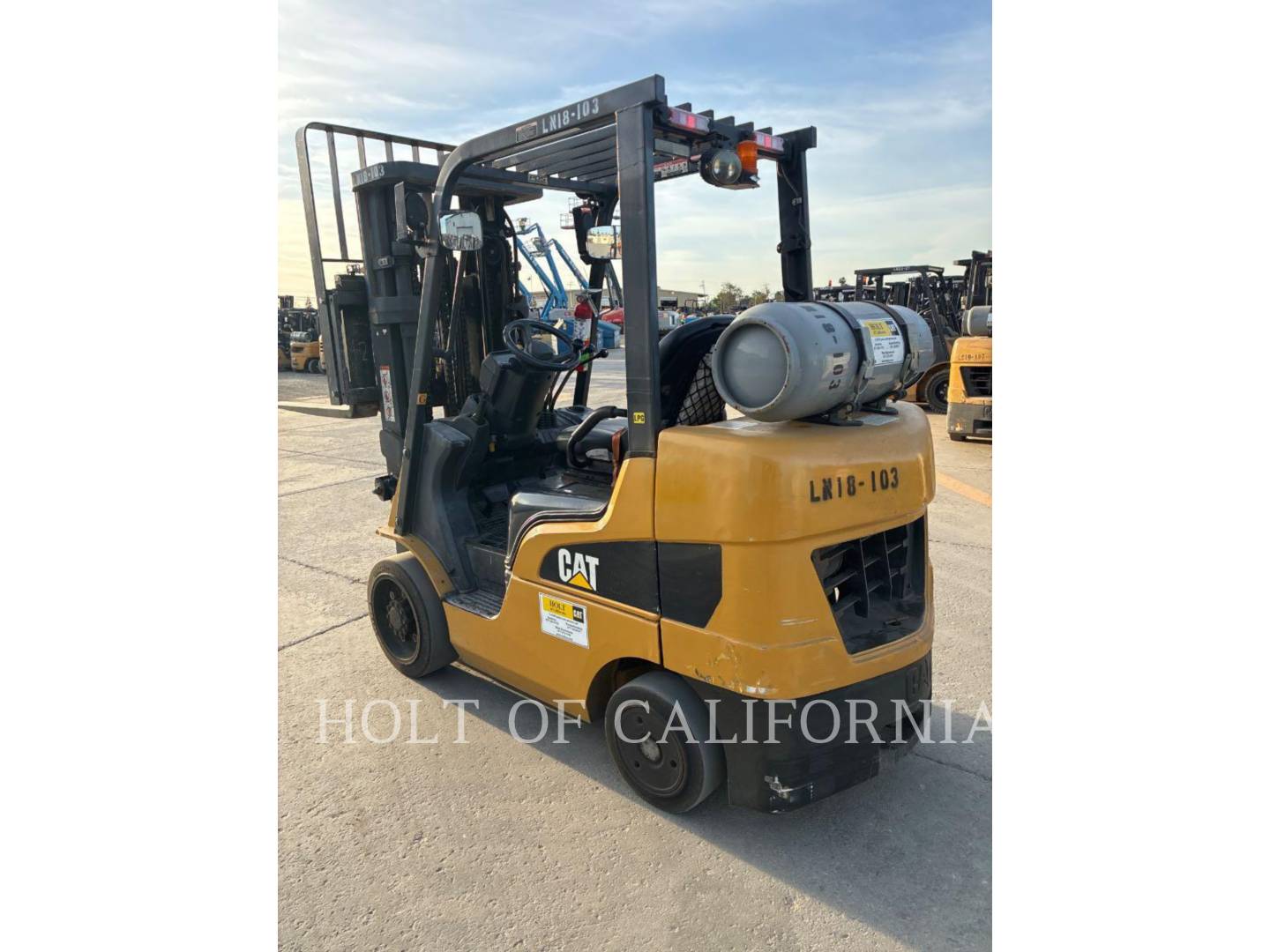 Caterpillar Mitsubishi C6000-LE, Forklift, 6608 hours, S/N: AT83F42631, 2018 - Image 2