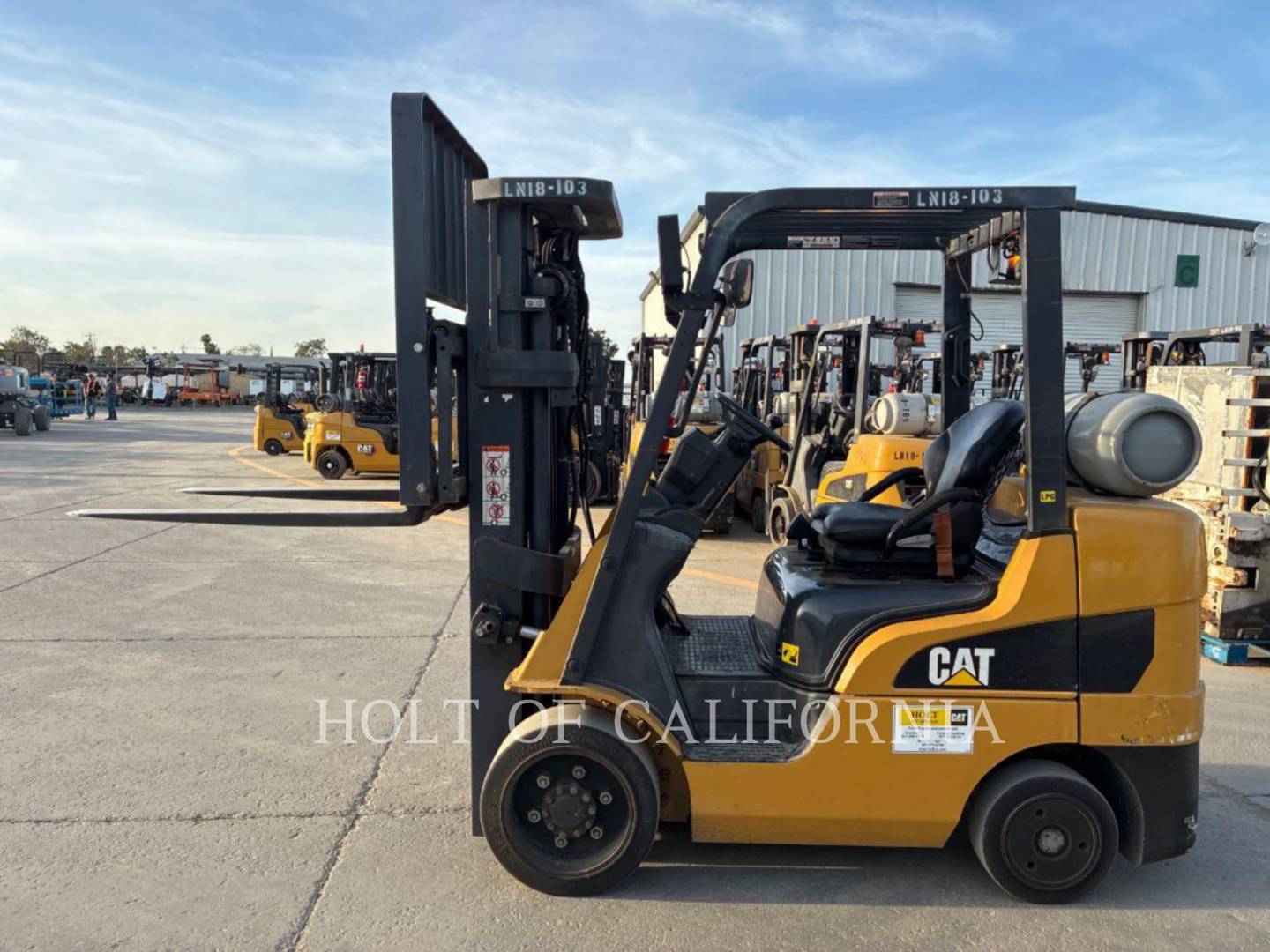 Caterpillar Mitsubishi C6000-LE, Forklift, 6608 hours, S/N: AT83F42631, 2018 - Image 4