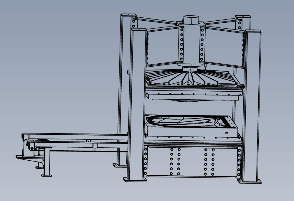 100 ton Lamination Press - Image 2