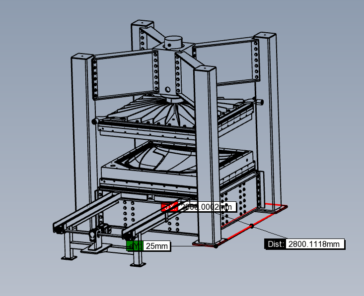 100 ton Lamination Press - Image 3