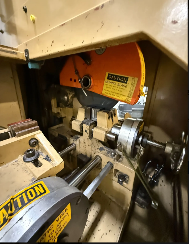 14" Kalamazoo #FHC-350A, automatic ferrous cutting circular saw, 4.75" clamping capacity, 2007 - Image 2