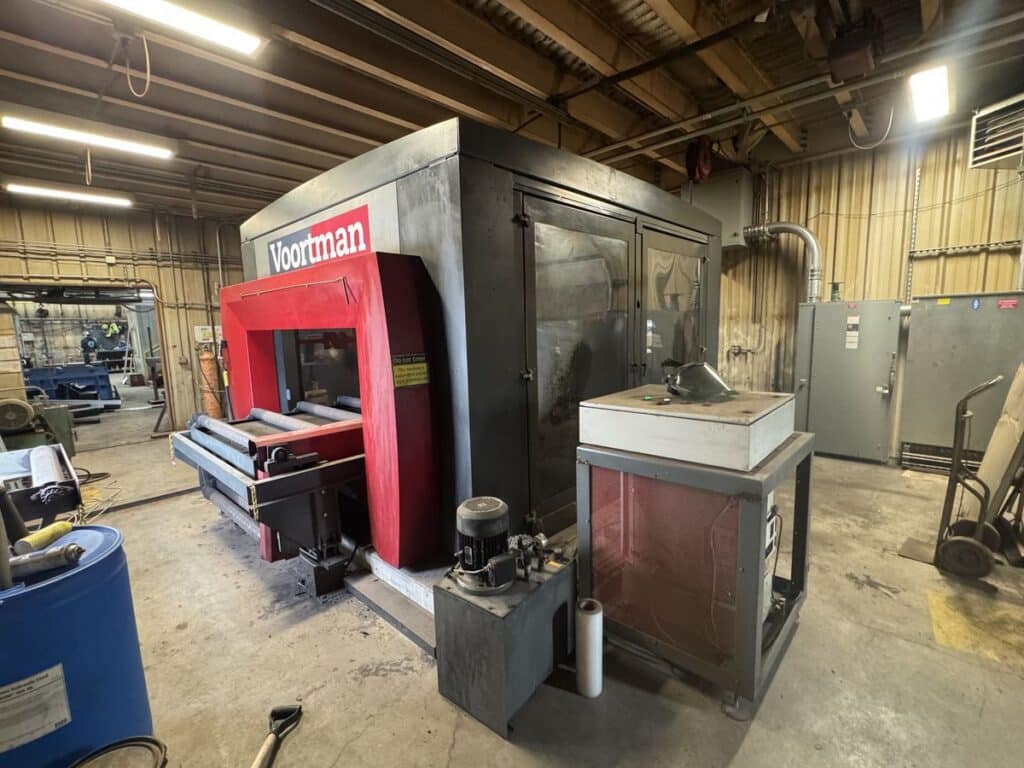 Voortman #806, CNC beam coping machine, 23-1/2" beam height, 50" beam width, Hypertherm HPR400 X, 2009 - Image 4