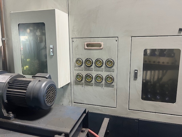 21.6" Youji #CY-550H+APC, CNC Vertical Boring Mill, 29.5" swing, 19.1" work height, 29 HP, 4,000 RPM, Fanuc - Image 2