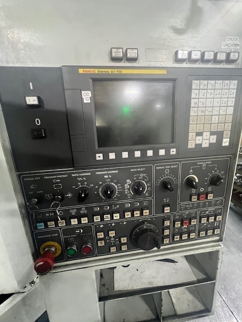 21.6" Youji #CY-550H+APC, CNC Vertical Boring Mill, 29.5" swing, 19.1" work height, 29 HP, 4,000 RPM, Fanuc - Image 6