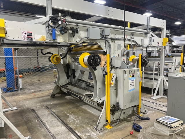 59" Apollo/TSK #1450, Dual Rotary Knife Sheeter, 16"-60" sheet length range, 990 FPM, 2012 - Image 4