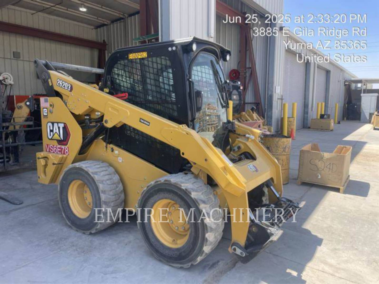 Cat 262D3 CA, Skid Steer Loader, 208 hours, S/N: TP402752, 2024 - Image 3