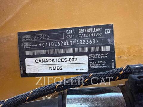 Cat 262D3, Skid Steer Loader, 953 hours, S/N: TP402360, 2024 - Image 6