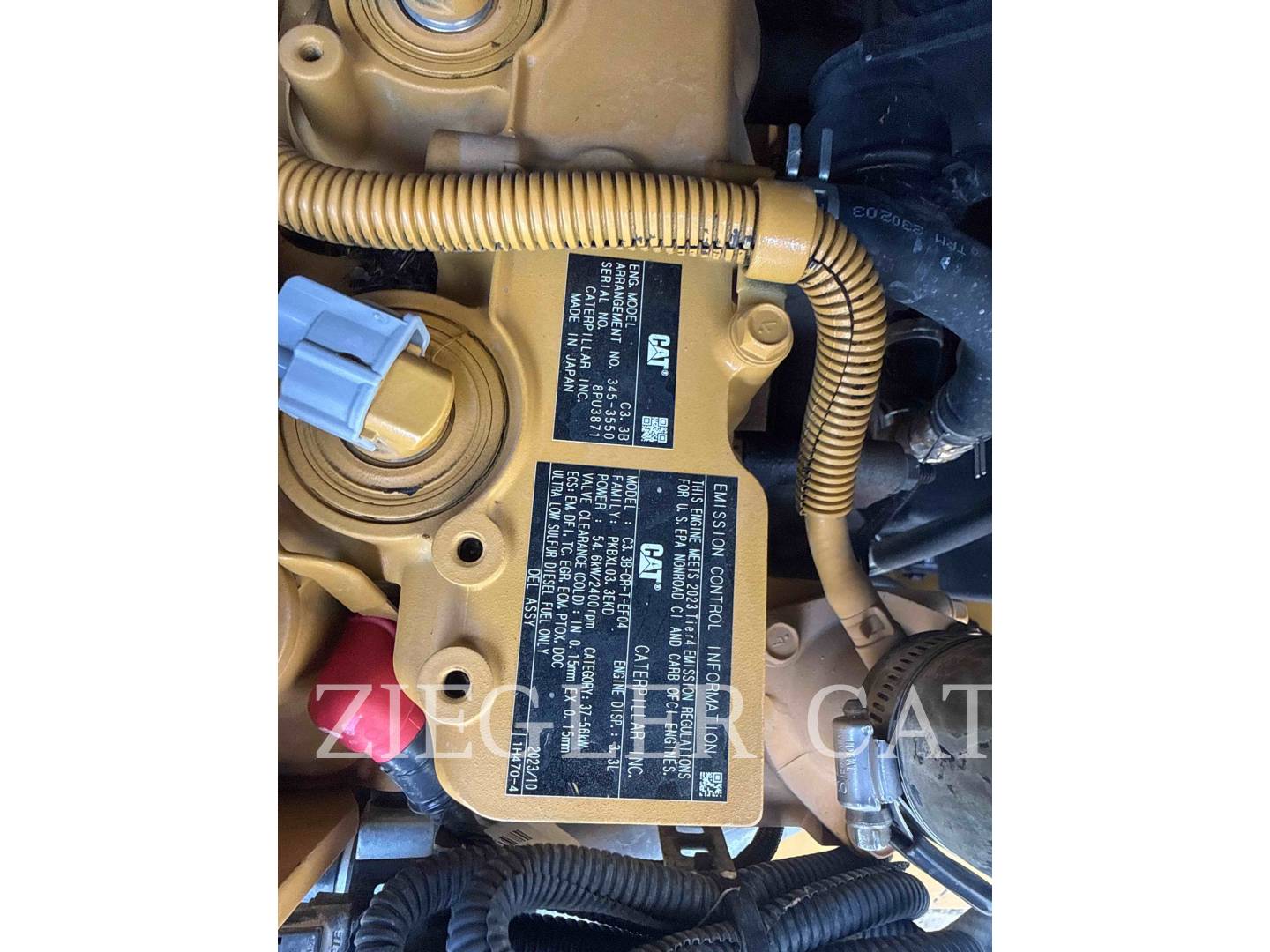Cat 262D3, Skid Steer Loader, 953 hours, S/N: TP402360, 2024 - Image 8