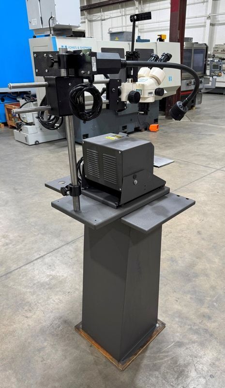 Accu-Finish #Series-II, tool sharpening system, 1" drill capacity, slotted gun drill table, microscope - Image 8