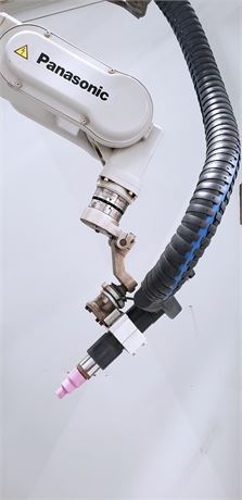 Panasonic #TA-1600, 6-axis robotic welding cell, 62.9" reach, 8 kg payload, ARS-1602 cell, G2 control, 2007 - Image 4