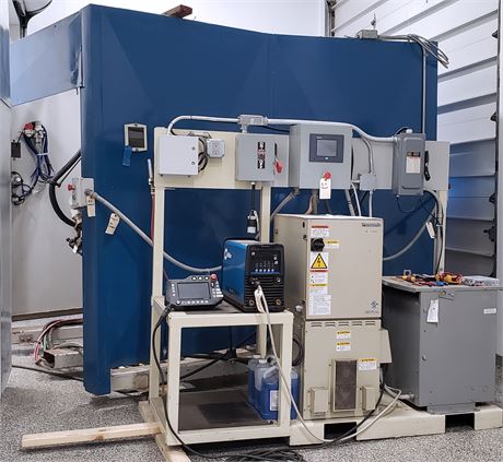Panasonic #TA-1600, 6-axis robotic welding cell, 62.9" reach, 8 kg payload, ARS-1602 cell, G2 control, 2007 - Image 6