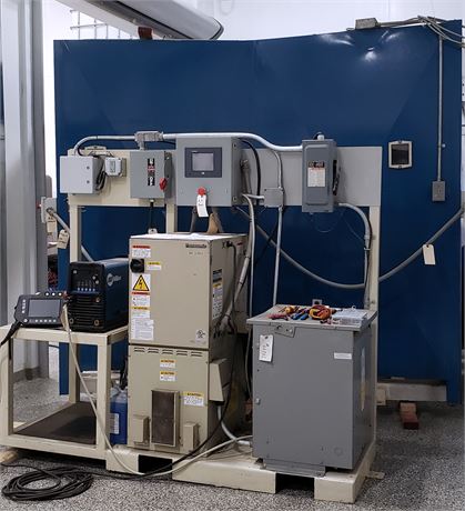 Panasonic #TA-1600, 6-axis robotic welding cell, 62.9" reach, 8 kg payload, ARS-1602 cell, G2 control, 2007 - Image 7