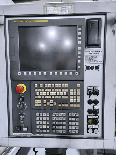 Giddings & Lewis #VTC1000M, CNC vertical boring mill, 51.18" max facing/swing, 47.64" X, 29.53" Z, 630 RPM - Image 5
