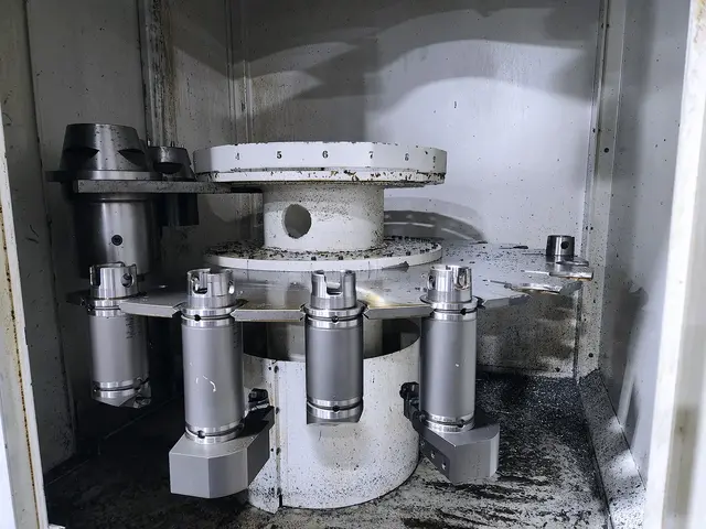 Giddings & Lewis #VTC1000M, CNC vertical boring mill, 51.18" max facing/swing, 47.64" X, 29.53" Z, 630 RPM - Image 7