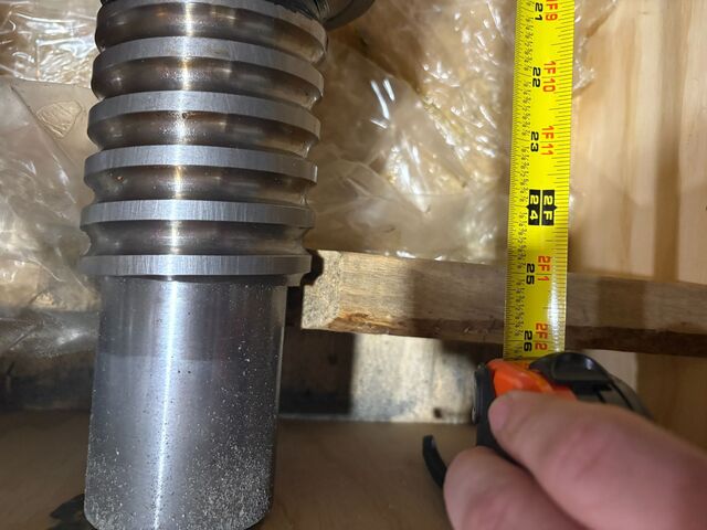 Wedin #115202, ball screw assembly, 4' diameter, 30" overall, 25" thread - Image 8