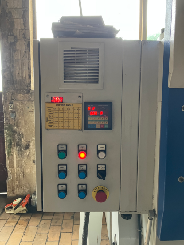 118" x 0.3' Knuth #3010-NC, Mechanical Shear, Back Gauge, 2021 - Image 2