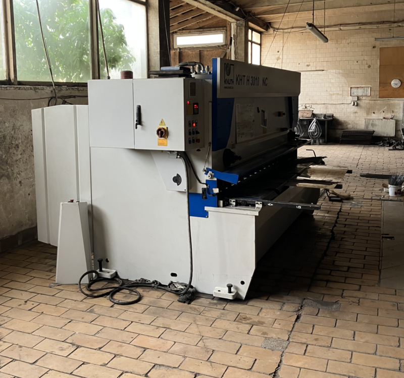 118" x 0.3' Knuth #3010-NC, Mechanical Shear, Back Gauge, 2021 - Image 5