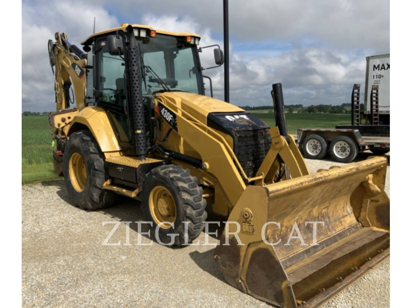 Cat 430F2, Backhoe Loader, 4047 hours, S/N: HWE00693, 2017 - Image 2