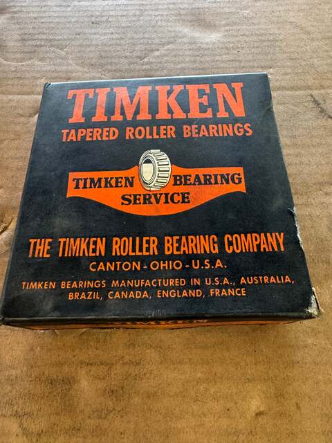 Timken Tapered Roller Bearing Cone 52400 4 In. Bore x 8 In. OD x 1.422 In. W - Image 1