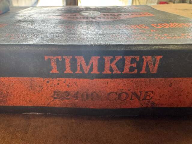 Timken Tapered Roller Bearing Cone 52400 4 In. Bore x 8 In. OD x 1.422 In. W - Image 2