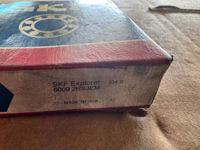 SKF Deep Groove Ball Bearing 6009 2RSJEM 45 x 75 x 16 mm - Image 2