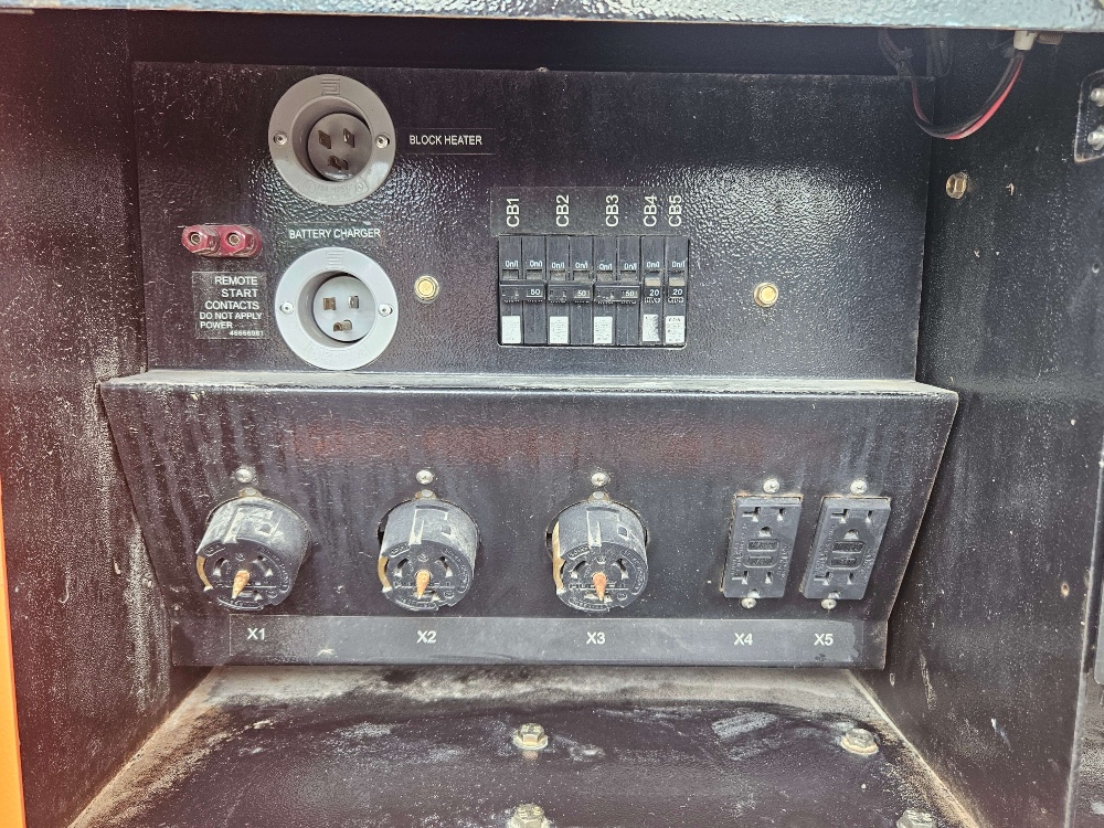 110 kW Daewoo Doosan #G125, Trailer Mounted, Tier 4F, 120/240/208/277/480 Volts, 2714 Hours, 2019, $39k - Image 4