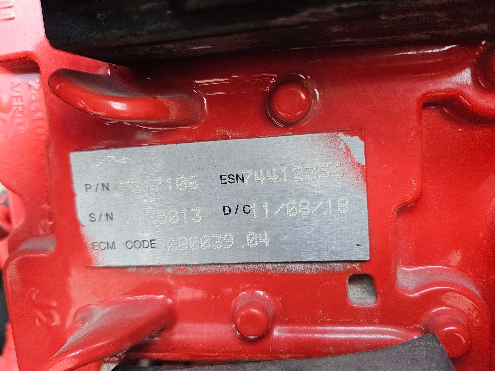 110 kW Daewoo Doosan #G125, Trailer Mounted, Tier 4F, 120/240/208/277/480 Volts, 2714 Hours, 2019, $39k - Image 9