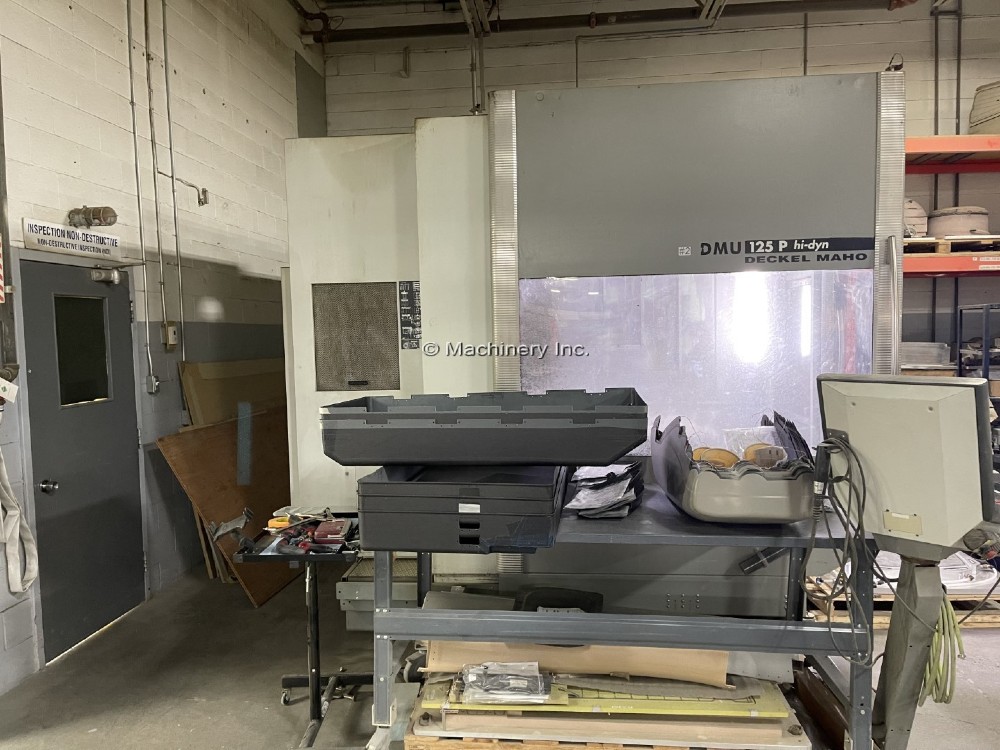 DMG, Mori Seiki Deckel Maho #DMU-125P hi-dyn CNC 5 Axis Universal Machining Center, 49" X, 34.6" Y, 31.5" Z - Image 2