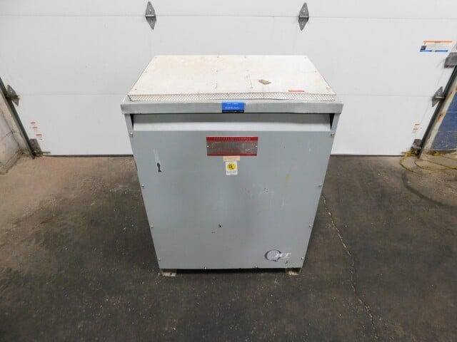 150 KVA 480 Primary, 208/120 Secondary, General Electric 9T83B3876, transformer - Image 3