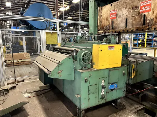 20000 lb. Coe Press Equipment #CPRF-454/CPPS-PO-300-54/CPR-PO-200-54, coil feed line, 54" W x .060" stock - Image 2