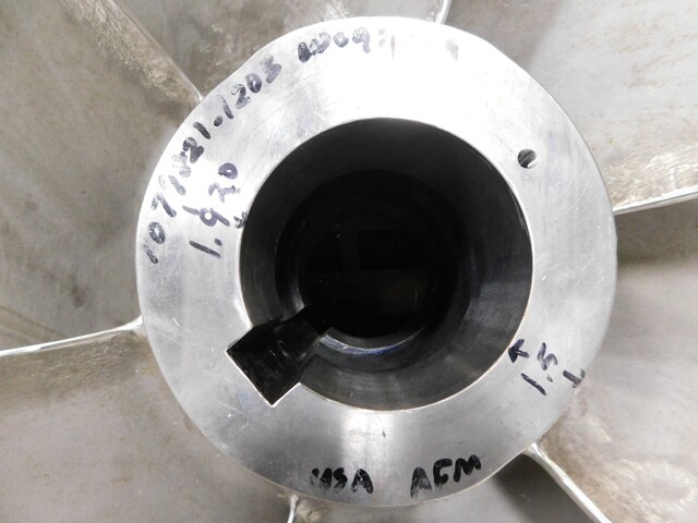 New large AFM 316 Stainless Steel pump impeller, 6 blades - Image 5