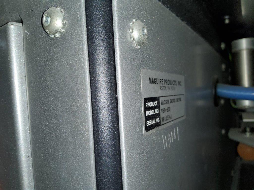 Maguire #VBD-300, vacuum batch dryer, 300 lb./hr., 480 V., 350°F, 80 psi, 1.1 HP, 6 KW heater power - Image 7