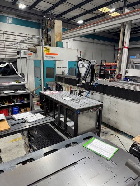 Handtmann #PBZ-NT-400AS, CNC gantry machining center, 2003 - Image 2