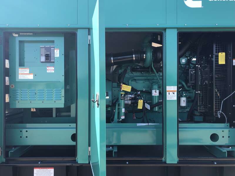 500 KW Cummins #DFEK, diesel generator set, 755 HP @ 1800 RPM, QSX15-G9 engine, EPA Tier 2, sound attenuated - Image 4