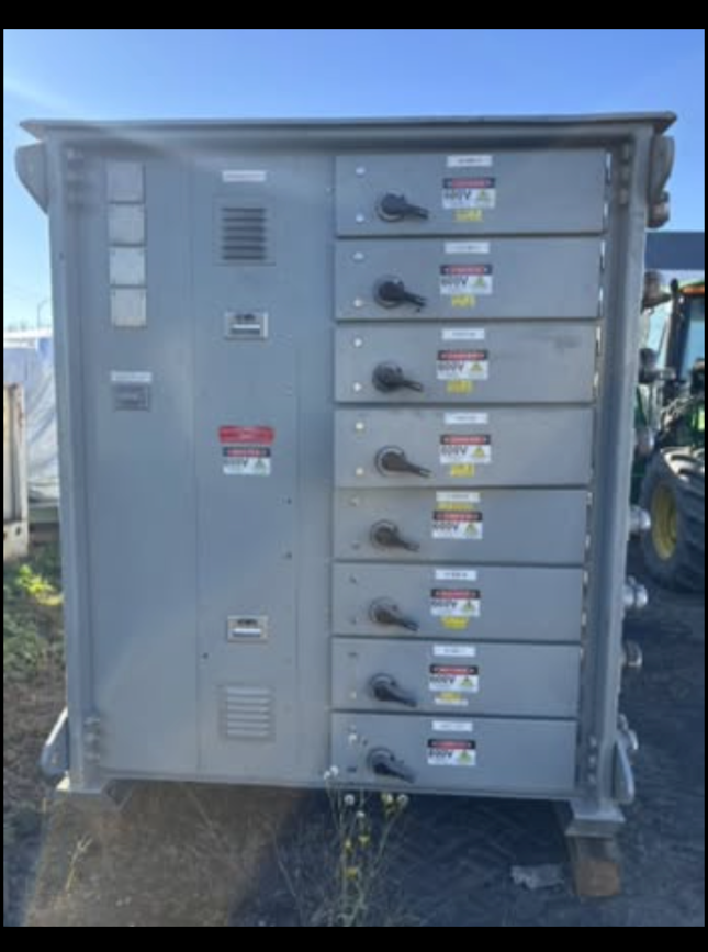 2000 KVA 4160 Primary, 600 Secondary, Adria, portable sub station, SS2000 w/ Delta CR3C2000 transformer, Nema - Image 3