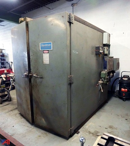48" width x 72" H x 72" L Steelman, gas fired walk-in oven, 450&deg;F - Image 1