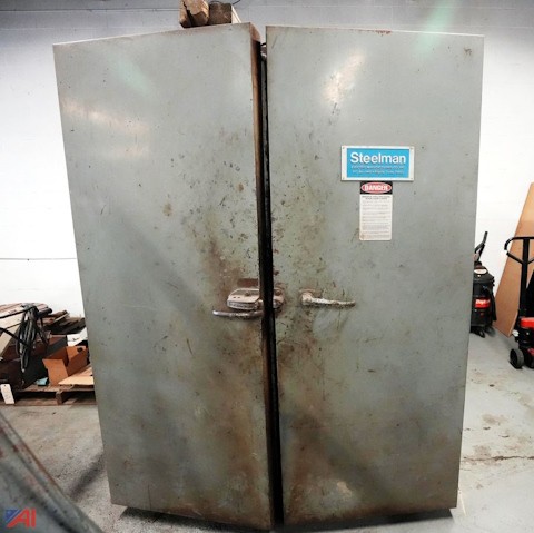 48" width x 72" H x 72" L Steelman, gas fired walk-in oven, 450&deg;F - Image 2
