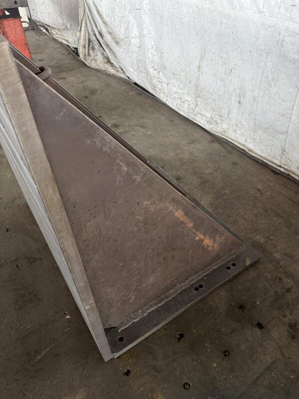 48" x 48" x 36" drilled & tapped angle plate - Image 4