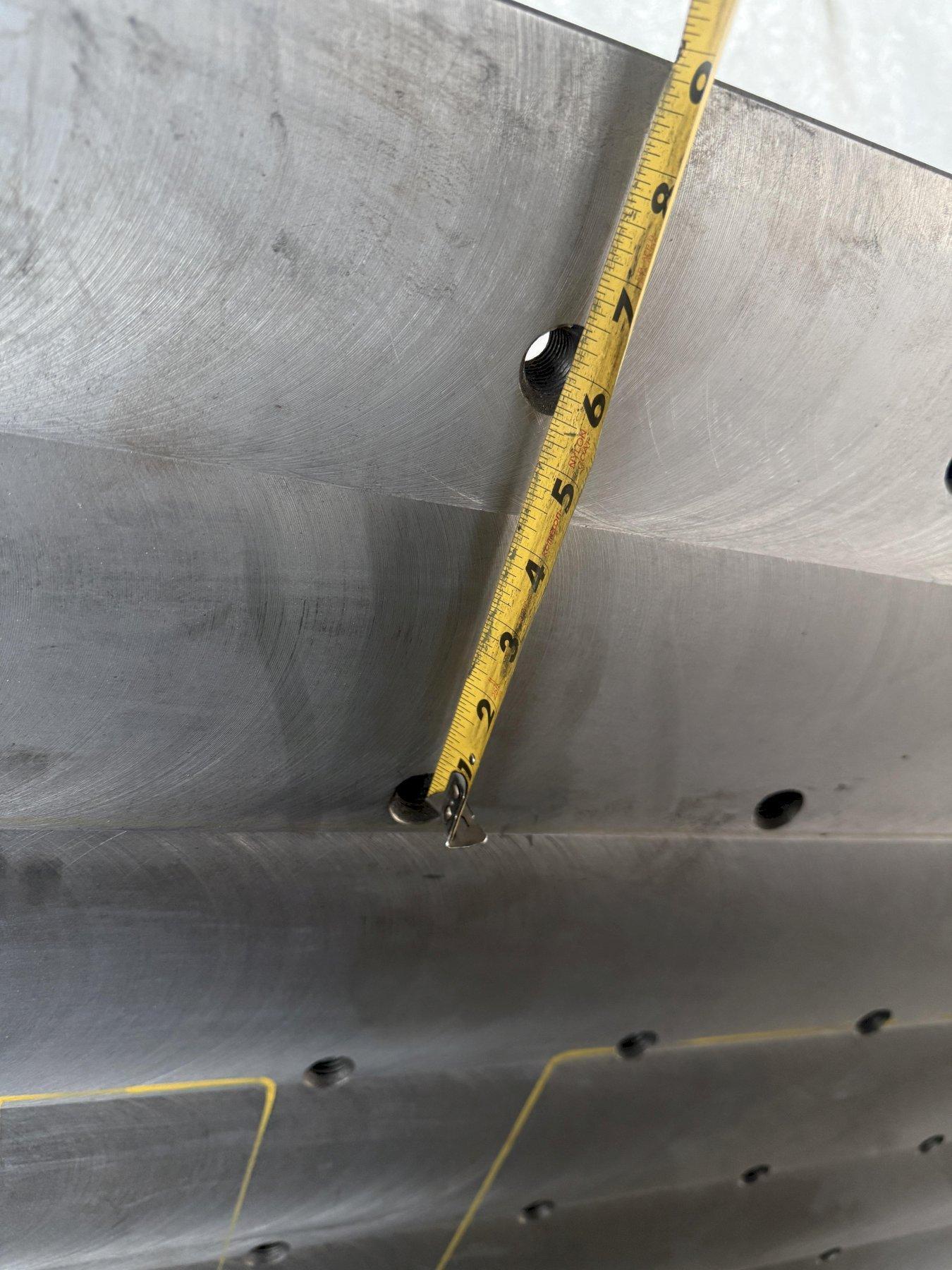 48" x 48" x 36" drilled & tapped angle plate - Image 5