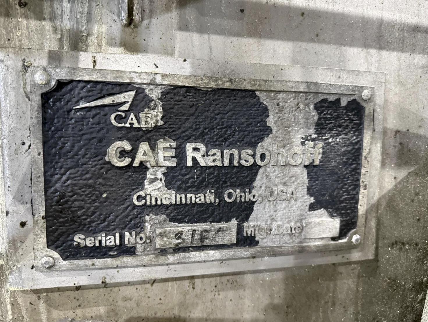 CAE Ransohoff #Sureclean-24, pass thru parts washer, 24" wide belt conveyor, 4-stage Stainless Steel, 160°F - Image 7