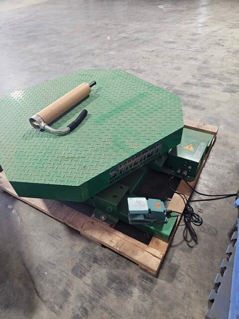 Synergy by u line #H-2303, 4000 lb. capacity turntable, 60" x 60" - Image 3