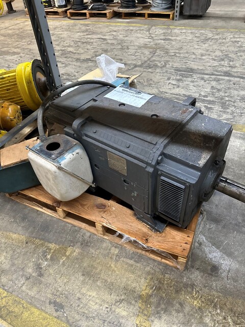 150 HP 1750/2000 RPM Reliance, Frame B3610ATZ, Ball bearing DE, F-2 mounting, enclosure DP-FV, Used Tested - Image 2