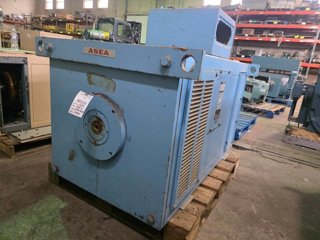 600 HP 1200 RPM Abb, Frame 400LB, DPFVBB, 650 VA, 220/110 VF - Image 3