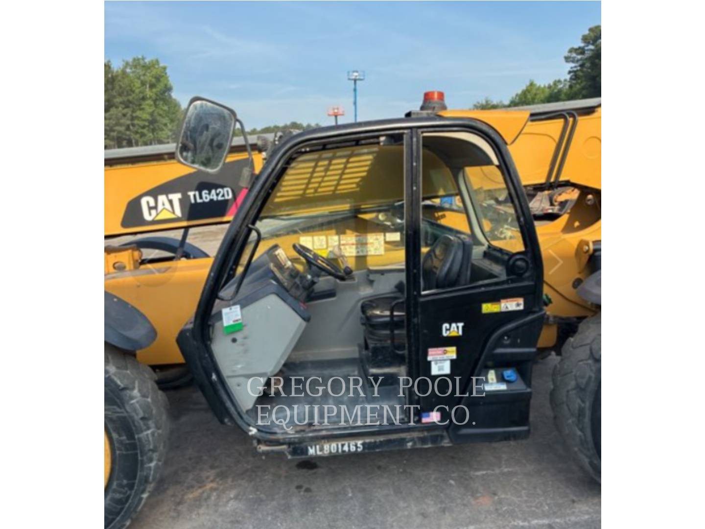 Cat TL642D, Telehandler, 2744 hours, S/N: ML801465, 2019 - Image 5