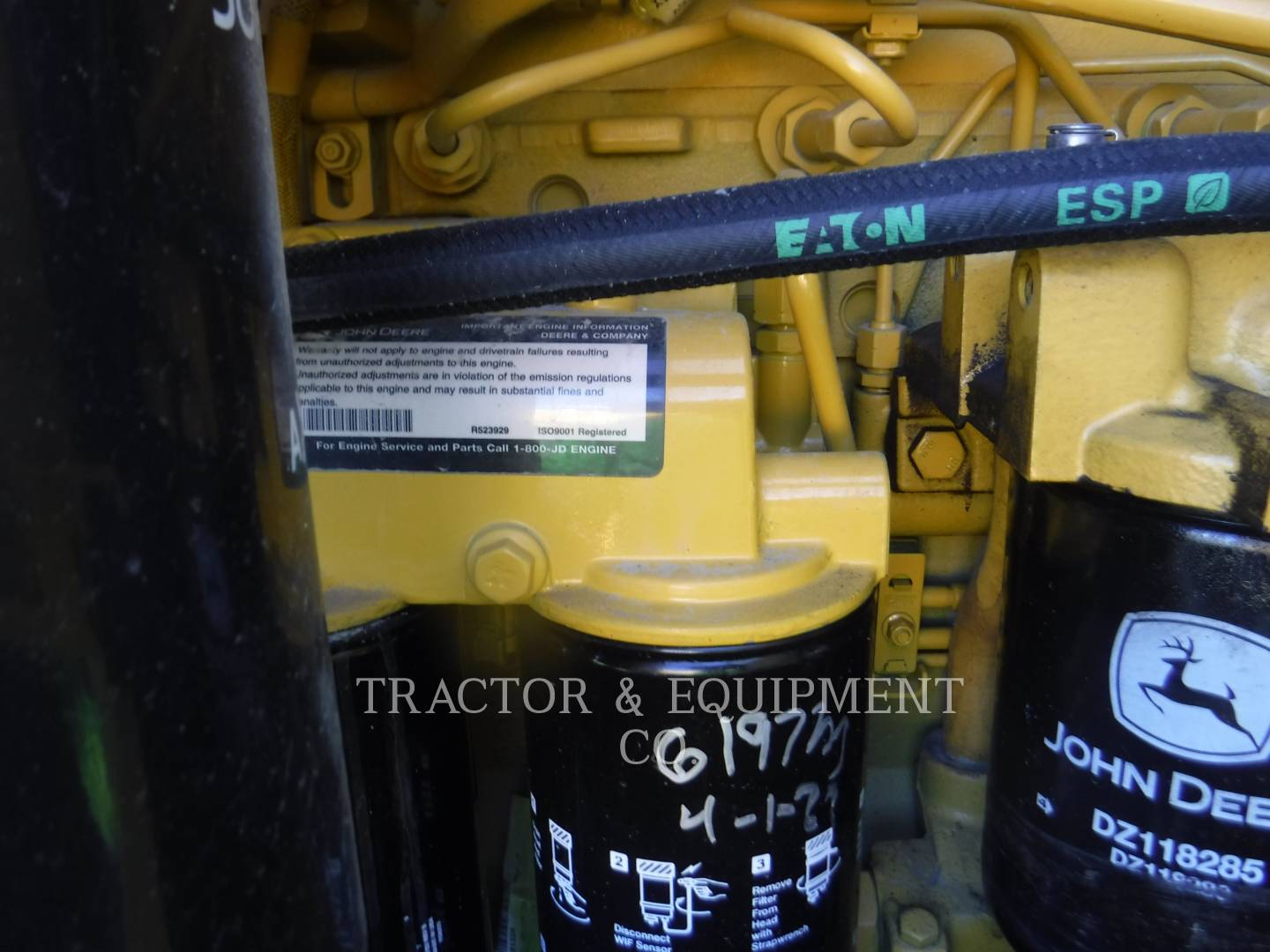 John Deere 872GP, Motor Grader, 6198 hours, S/N: 0JF692197, 2019 - Image 8