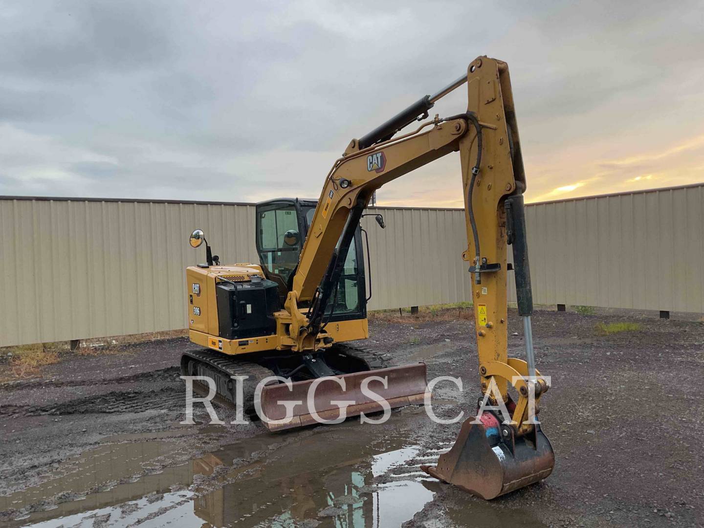Caterpillar 306CR, 3130 hours, S/N: 6G605832, 2022 - Image 2