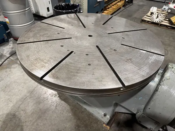 48" x 48" Rotab, T-Slotted powered precision rotary table, powered tilt / rotate - Image 9